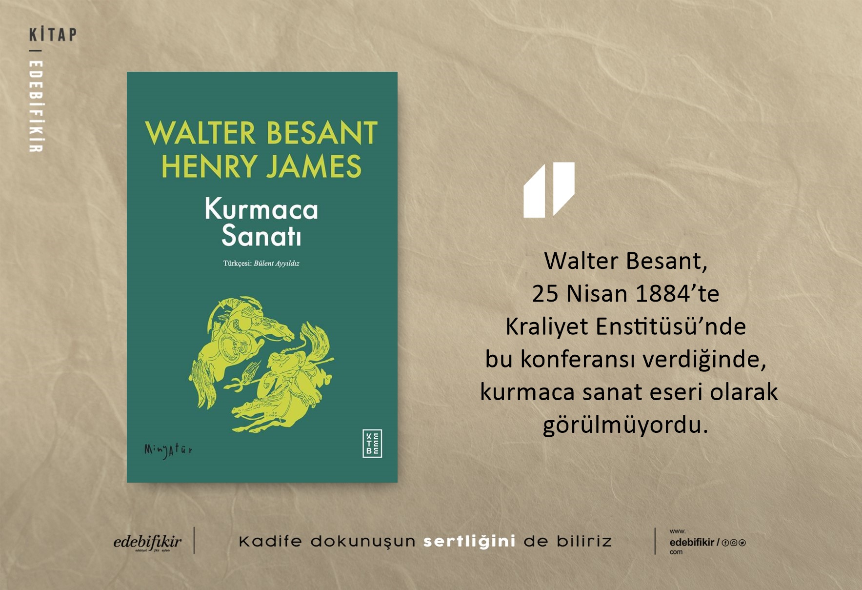 Kurmacaya Bir Sanat Olarak Bakmak