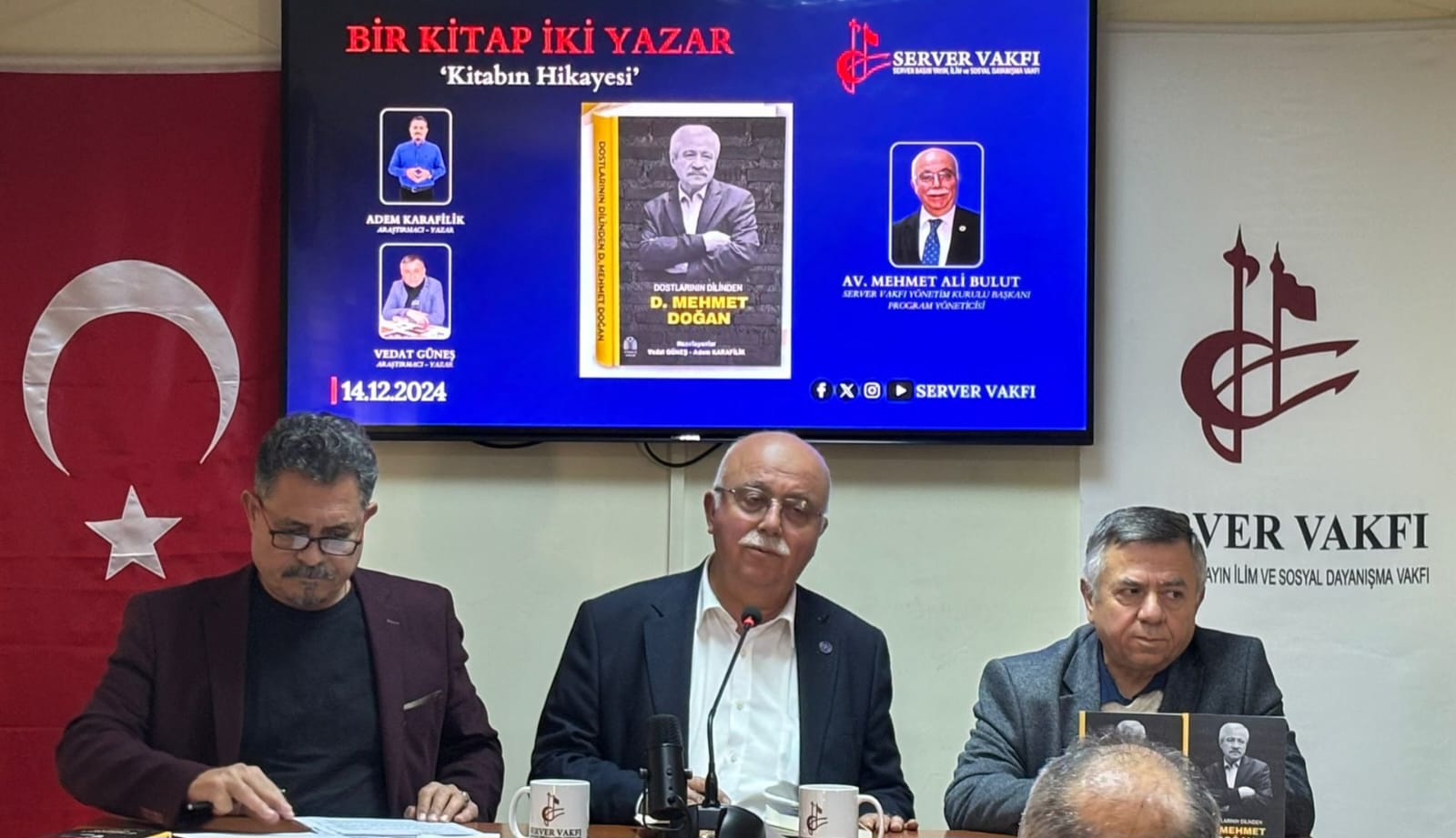 TYB Şeref Başkanı Merhum D. Mehmet Doğan Server Vakfında Dualarla Anıldı