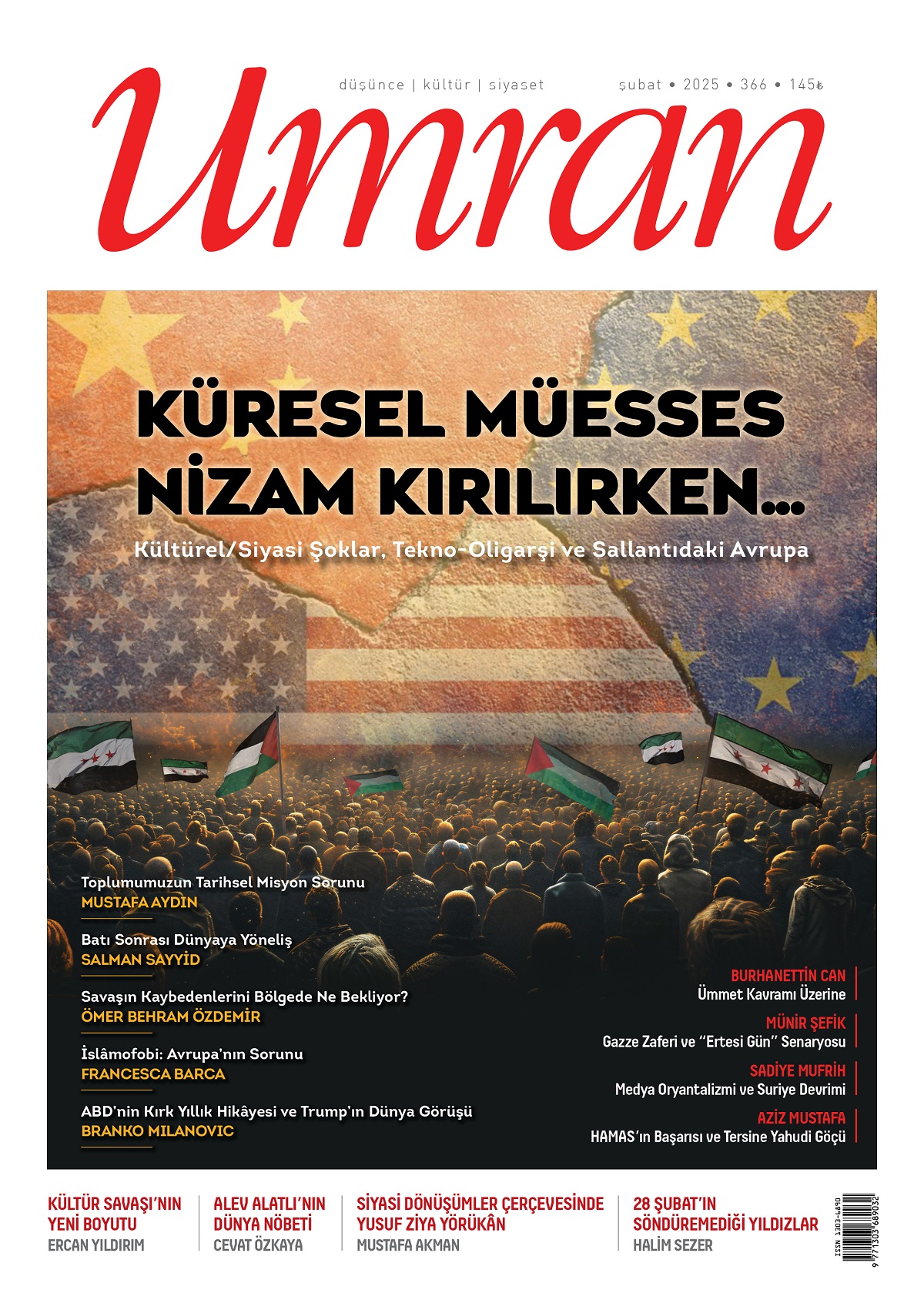 Umran Dergisi Şubat 2025/366. Sayı Çıktı!...