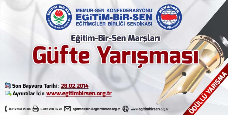Eğitim-Bir-Sen'den Güfte Yarışması