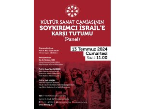 Kültür sanat dünyasının “Gazze sınavı” panelde konuşulacak