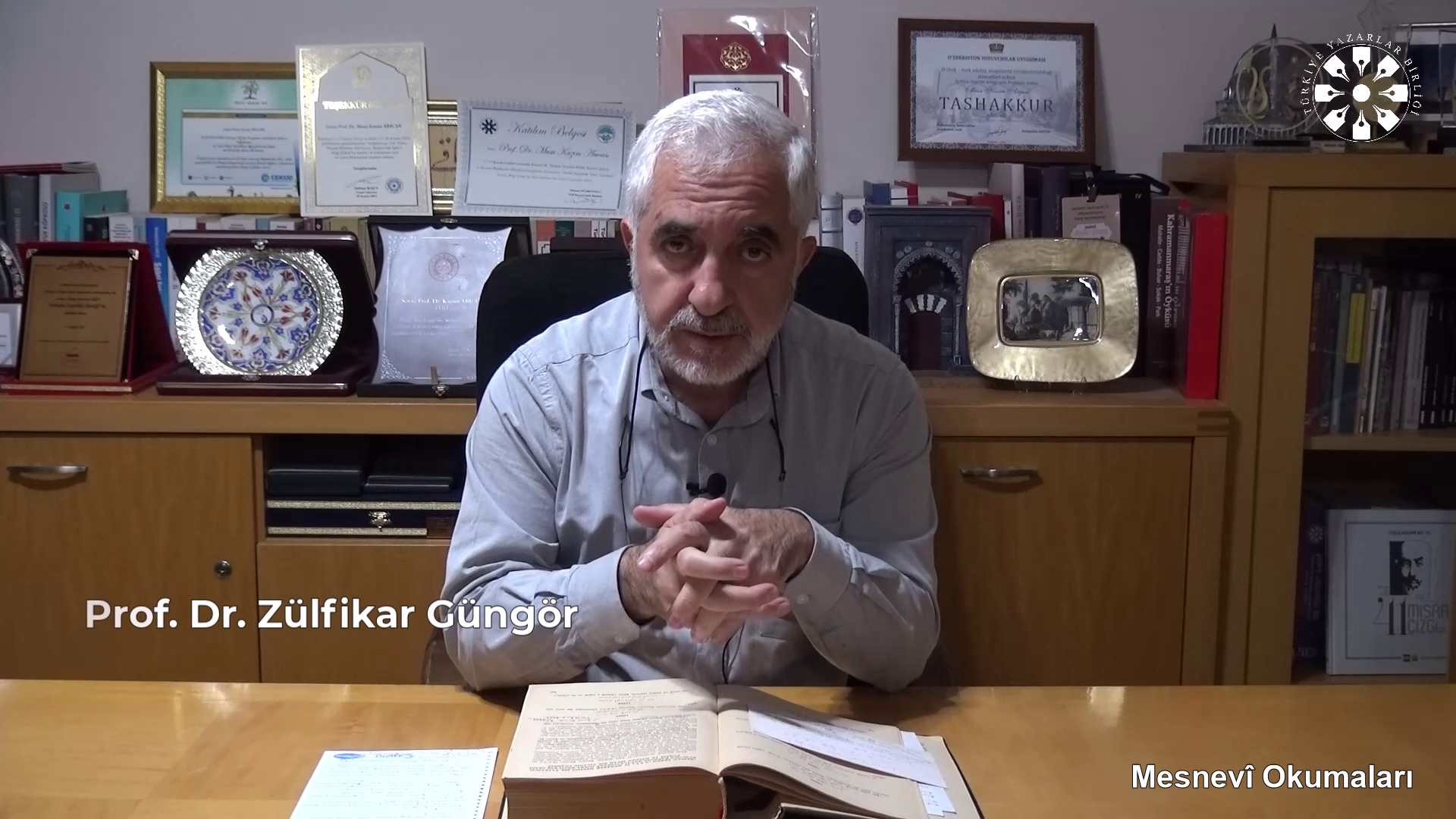 Mesnevî Okumaları -241- Prof. Dr. Zülfikar Güngör