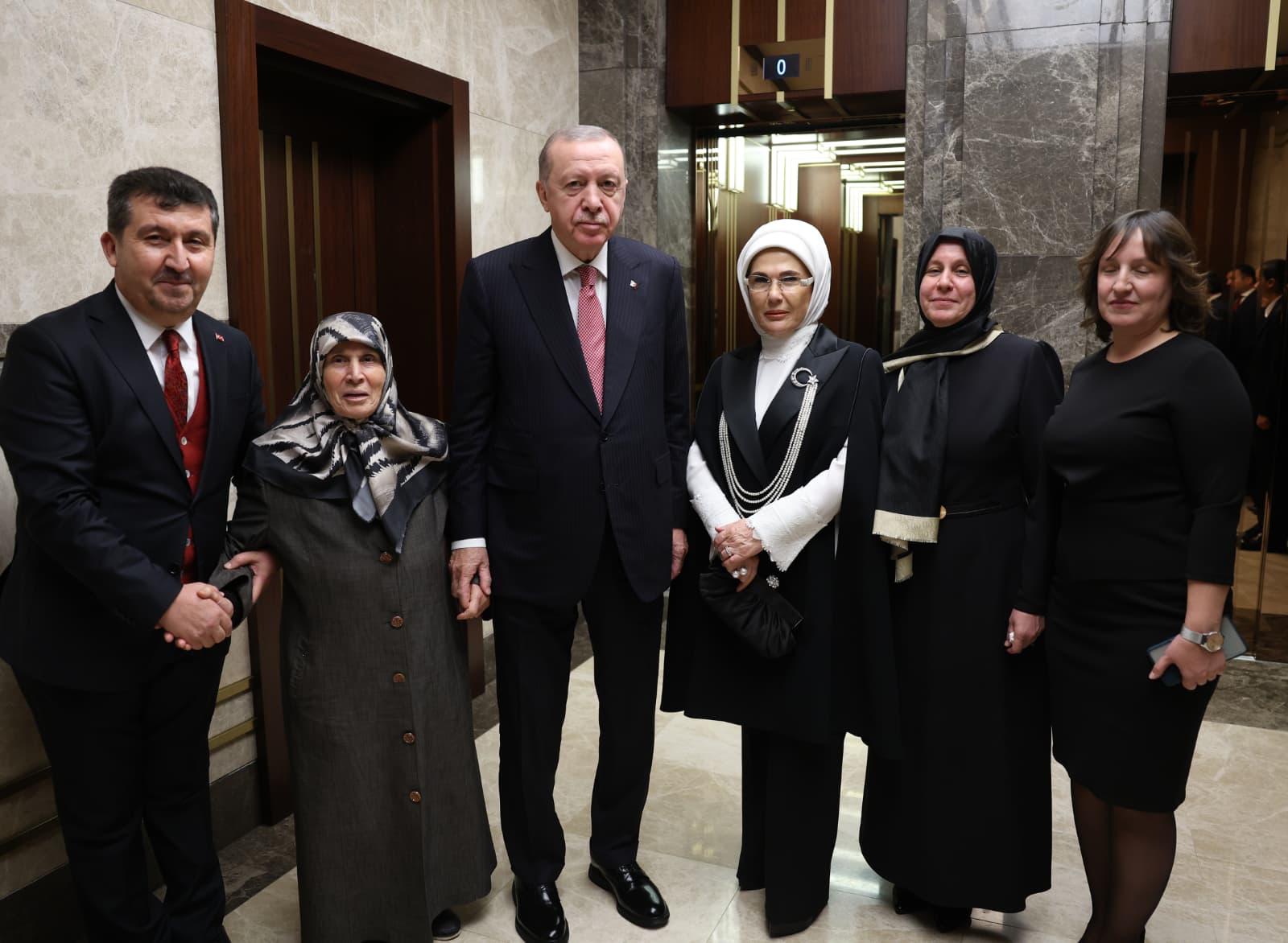 Cumhurbaşkanlığı Külliyesi'nde tarihi buluşma