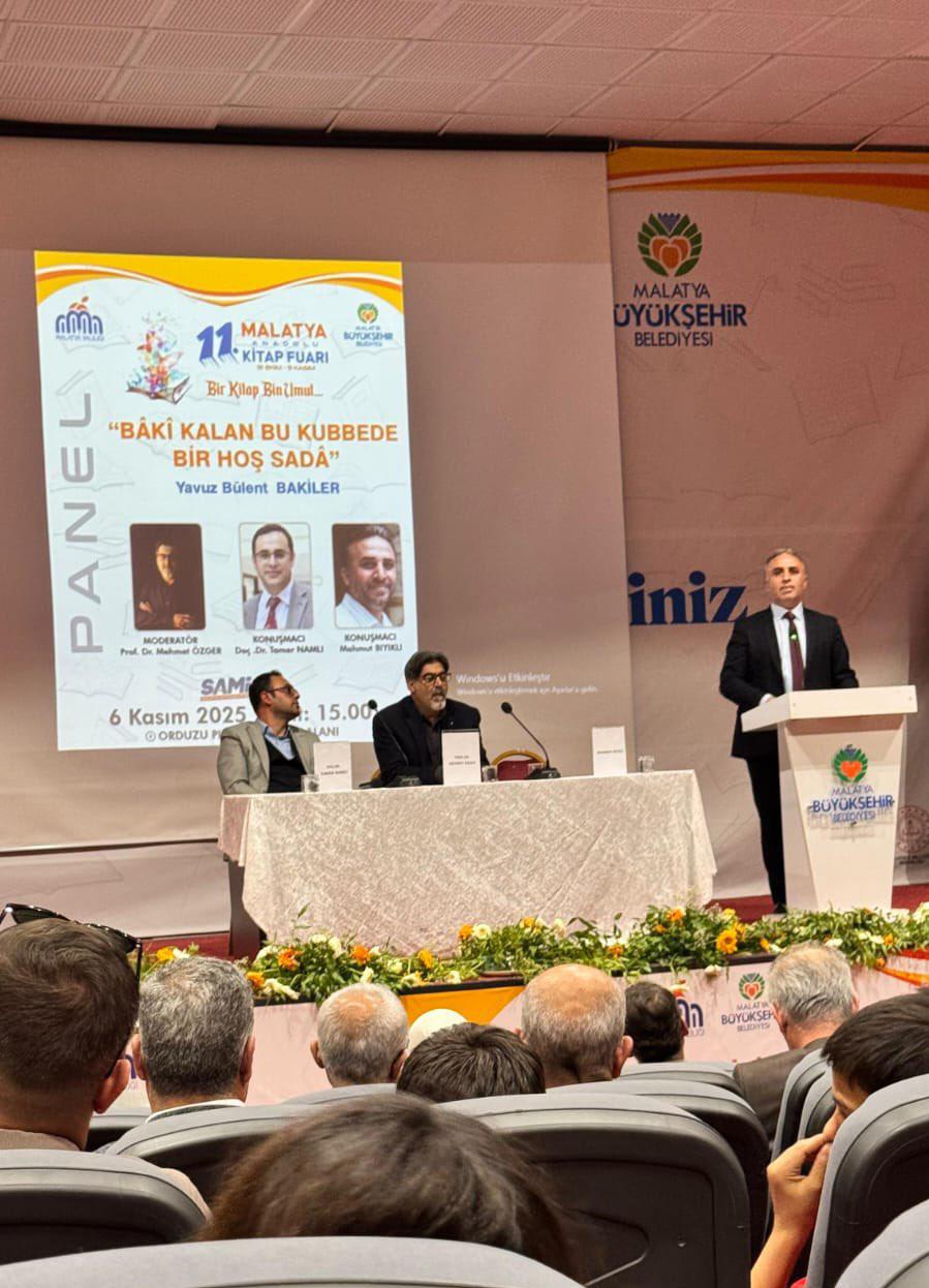 Malatya Kitap Fuarı’nda Yavuz Bülent Bâkiler Konuşuldu