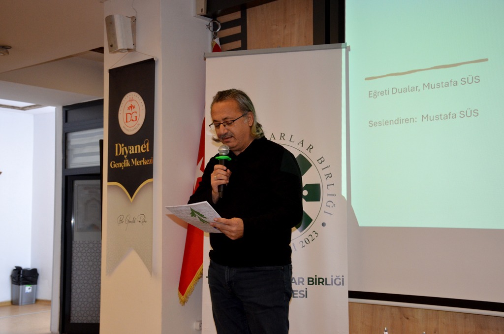 Türkiye Yazarlar Birliği Bolu Şubesi’nden Duygu Yüklü Şiir Programı “Zulmün Gölgesinde” temalı şiir etkinliği duygu dolu anlara sahne oldu