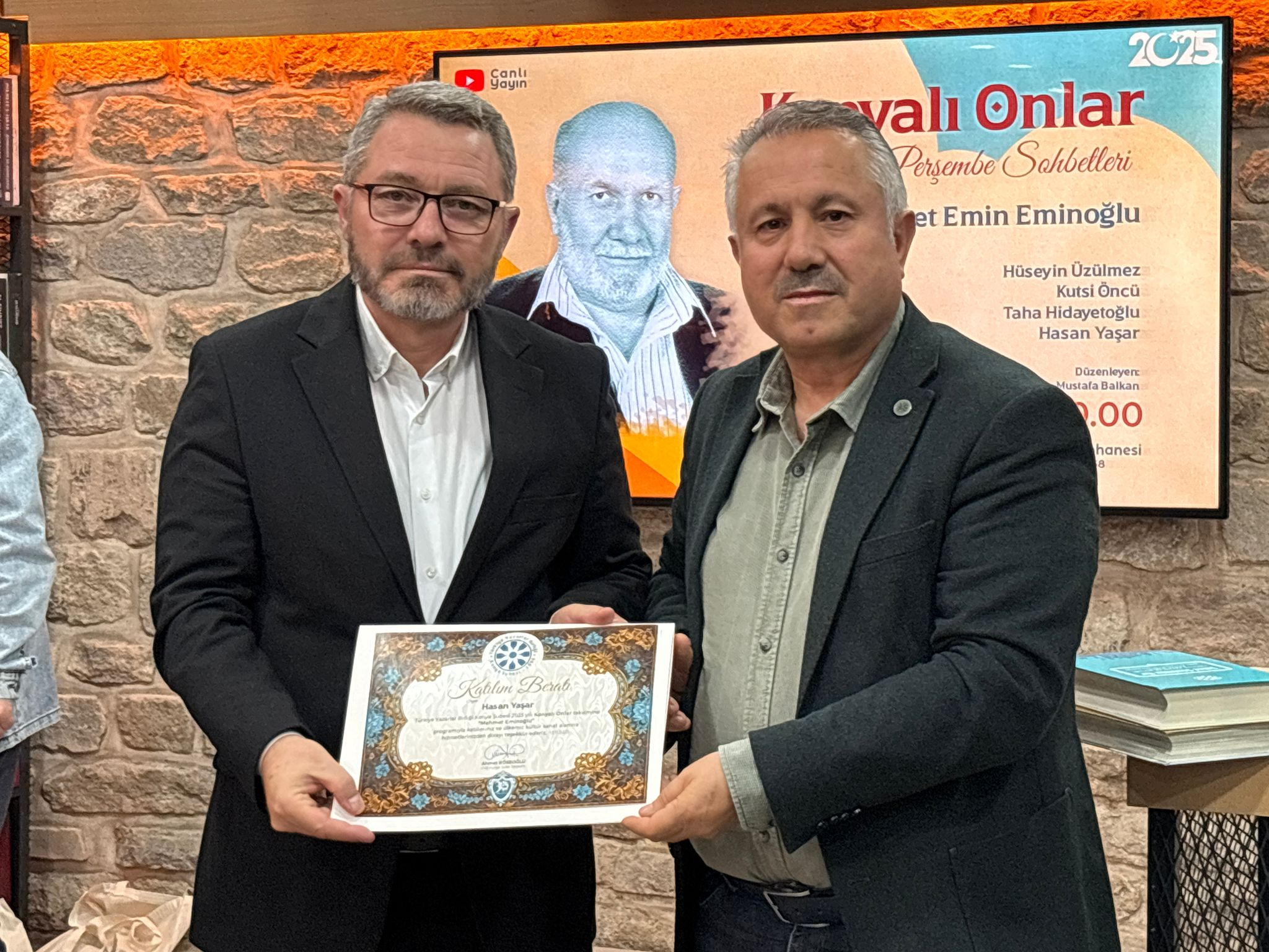 Bir Konya Münevveri: Mehmet Emin Eminoğlu TYB'de Anıldı