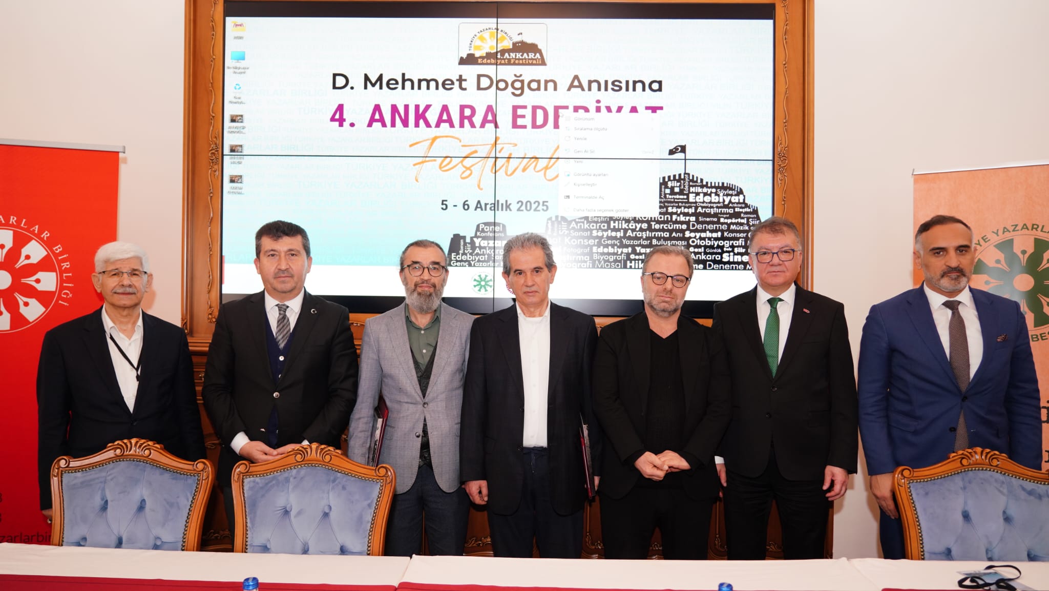 D. Mehmet Doğan Anısına Düzenlenen 4. Ankara Edebiyat Festivali Başarıyla Tamamlandı