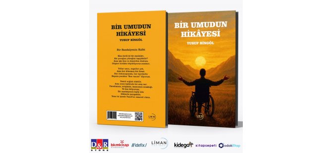 Bismil’de engelli yazarın kitabı çıktı; ‘’Bir Umudun Hikayesi’’