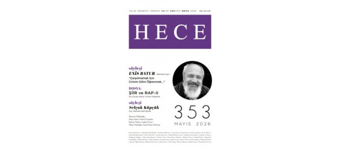 Hece Dergisi'nin 353. Sayısı Yayımlandı