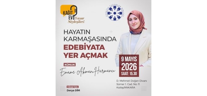 TYB’de edebiyatın iyileştirici gücü konuşulacak