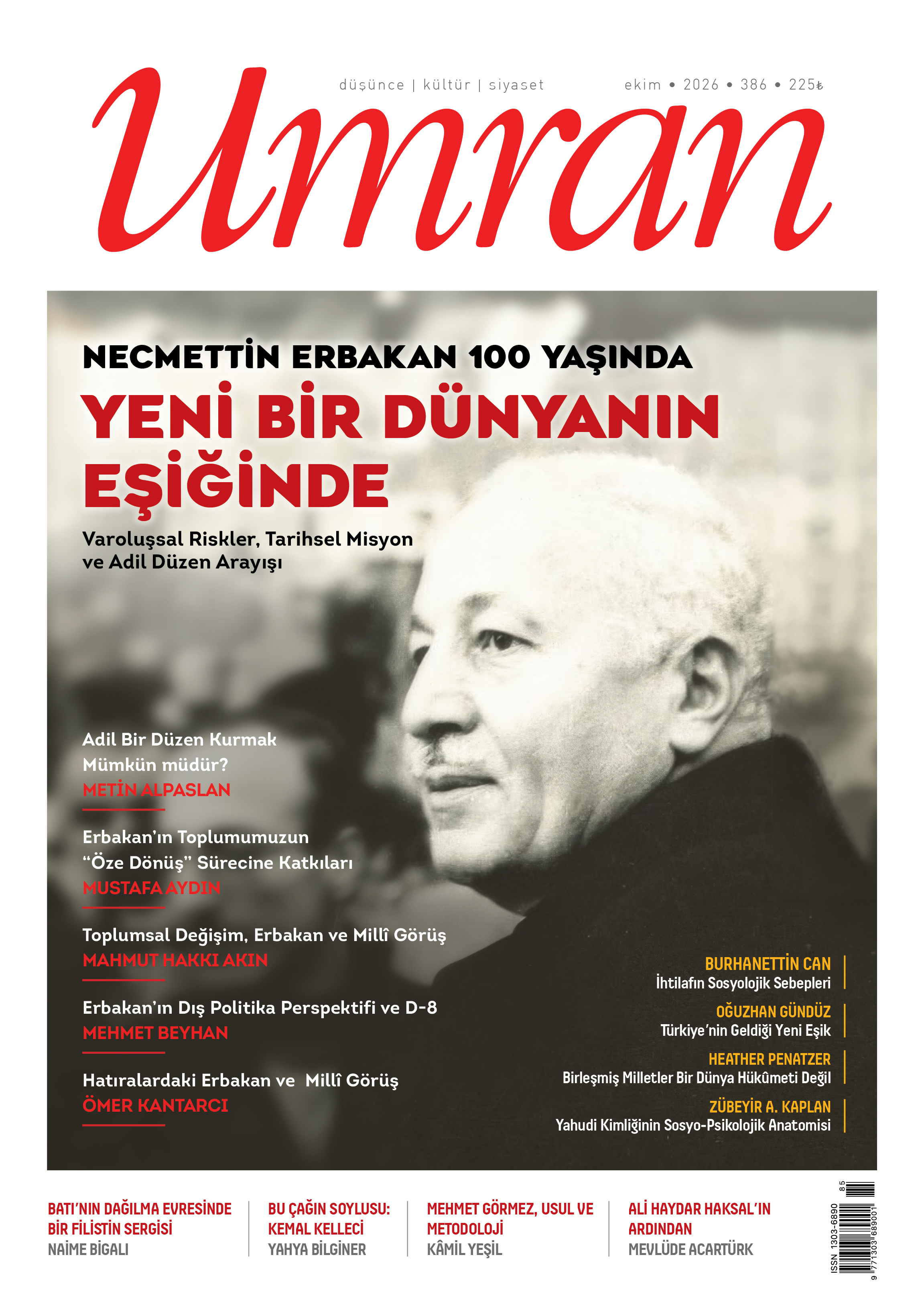 Umran Dergisi Ekim 2026/386. Sayı Çıktı