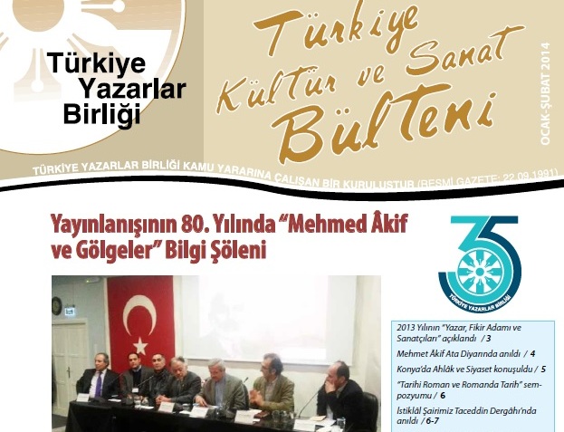 TYB 2014 Ocak - Şubat Bülteni çıktı