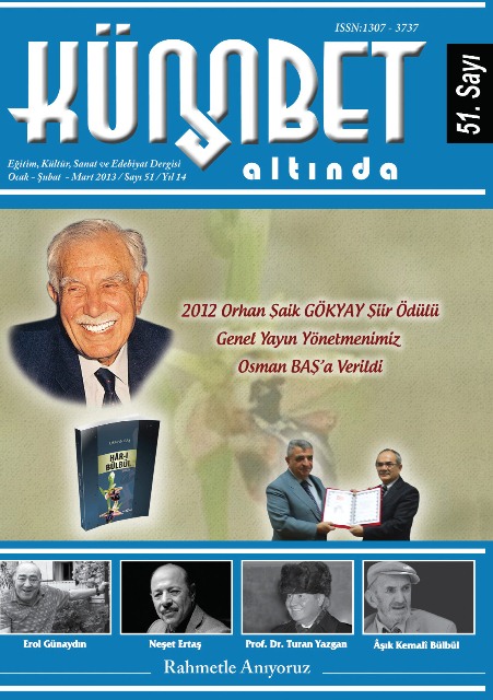 Kümbet Altında Dergisi'nin 51. Sayısı Çıktı!