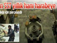 Fatih’in 557 yıllık hanı harabeye döndü!