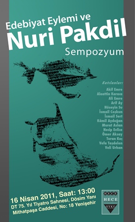 Edebiyat Eylemi ve Nuri Pakdil