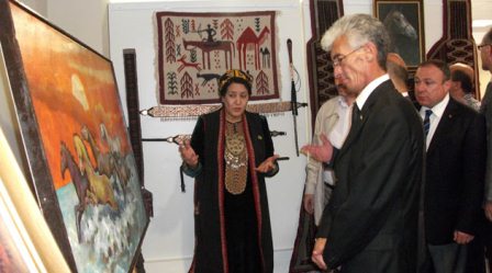 Türkmenistan el sanatları İstanbul'da