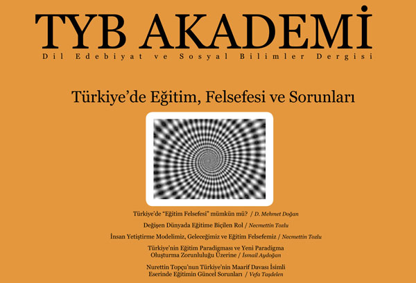 TYB Akademi 13: Türkiye'de Eğitim, Felsefesi ve Sorunları