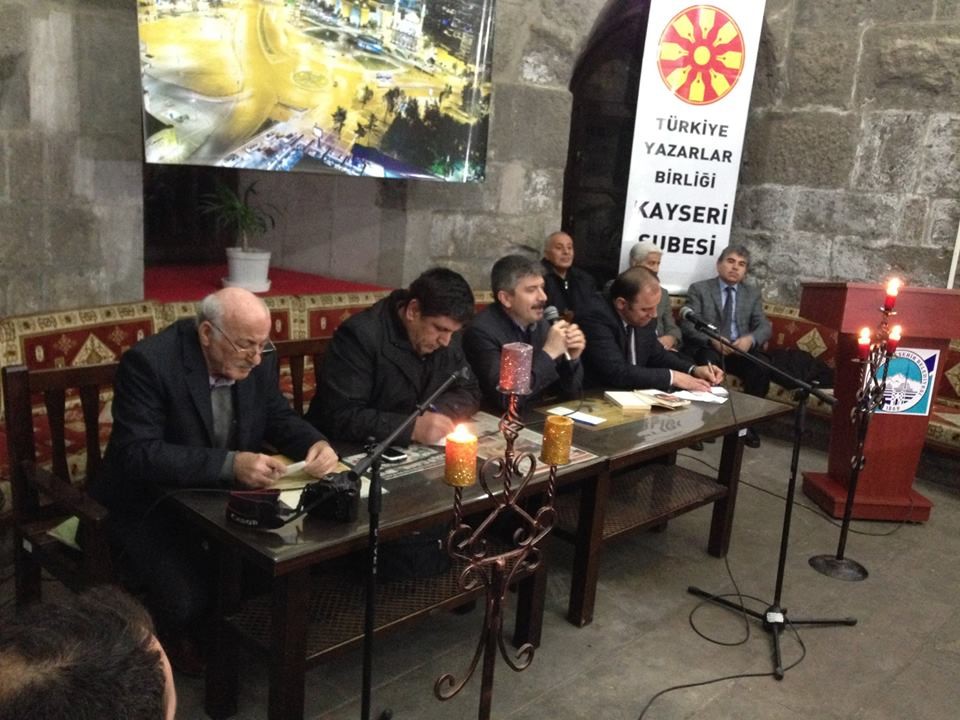 Kayseri Şubesi Kalem Sohbetlerinde  Hikayeci Emir Kalkan Konuşuldu