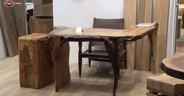 İstanbul'da ahşap ürünleri görücüye çıktı