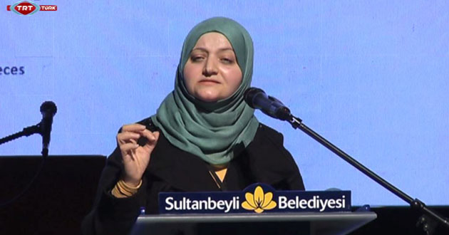 Şiirler mazlum coğrafyalar için okundu