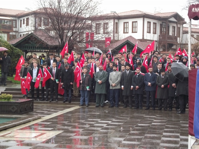 İstiklâl Marşı kabulünün 94. yılında yazıldığı yerde okundu