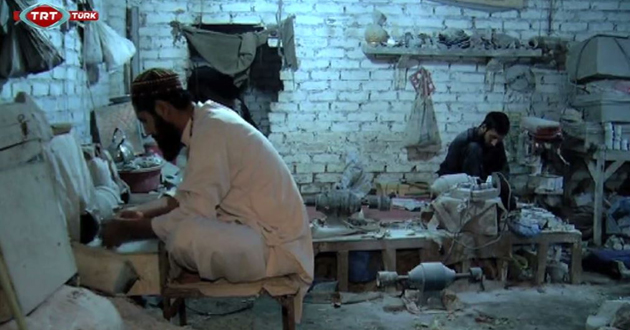 El sanatlarının kalbi Peşaver'de atıyor