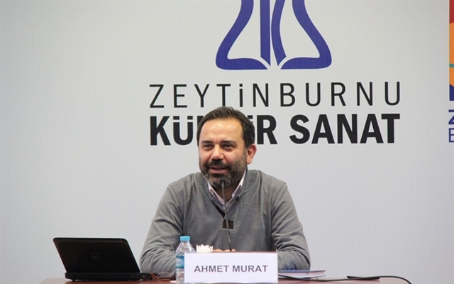 Ahmet Murat, "12. İstanbul Edebiyat Festivali"nde Yunus Emre'yi anlattı