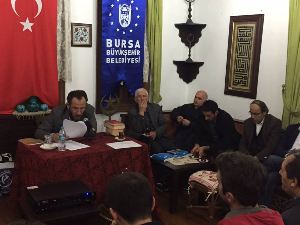 TYB Bursa Şube Başkanı Şair Mustafa Baki Efe Şiir Kıraathanesi’ne Konuk Oldu.
