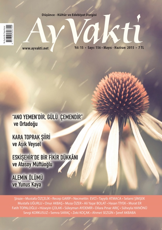 Ay Vakti’nin 156. Sayısı çıktı.