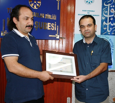 Konya Şubesinde Selçuklu Çini Sanatı Konuşuldu