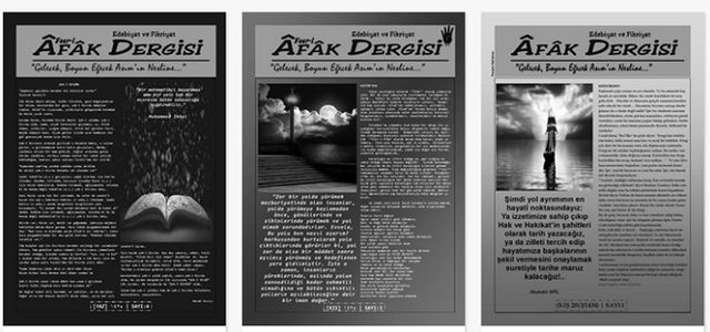 Sivas'ta sınav dönemlerinde çıkan dergi