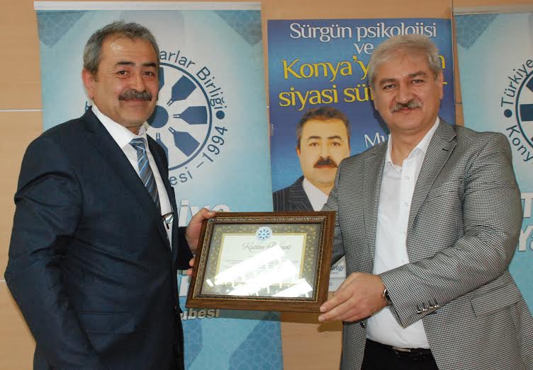 TYB Konya Şubesinde “Sürgün Psikolojisi” konuşuldu
