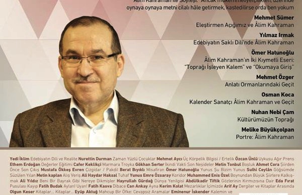 Sanatta da yetkin bir eleştirmen: Alim Kahraman