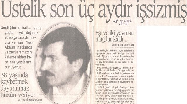 Bir merminin ölümüyle göğsümüze kazıldı mezar