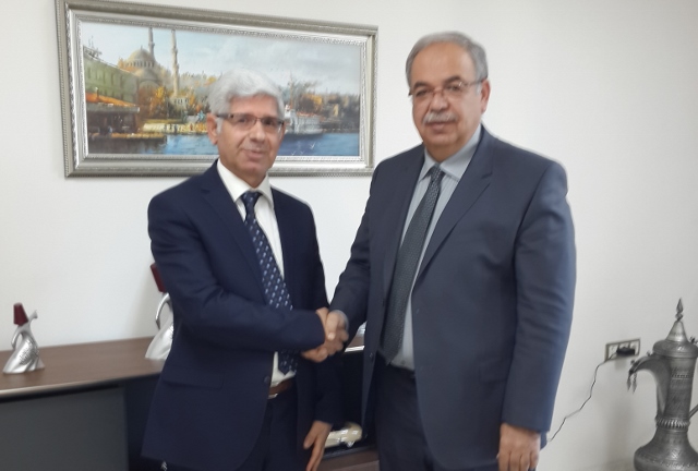 Adıyaman Şubesinden Belediye Başkanı F.Hüsrev Kutlu'ya Ziyaret