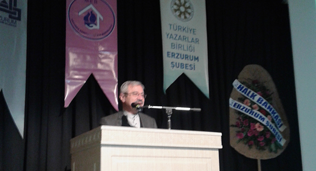 Erzurum Şubesi: Şeref Başkanımız D.Mehmet Doğan'ın Konferansı