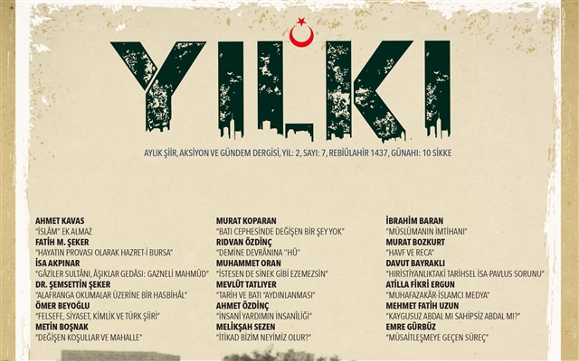 Yılkı 7. sayısıyla Raflarda