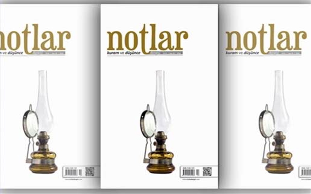 Notlar Dergisi Bir Yaşında