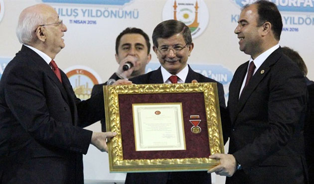 Şanlıurfa'ya İstiklal Madalyası verildi