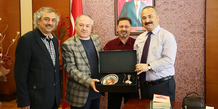Erzurum Şubesi Giresun Üniversitesi Rektörünü ziyaret etti