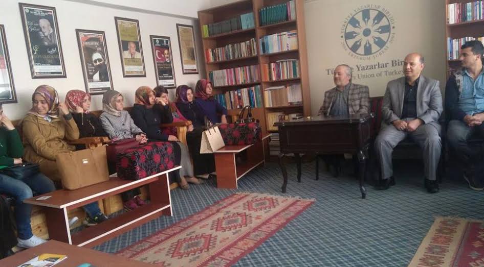 Erzurum Şubesi Aday Öğretmenleri Misafir Etti