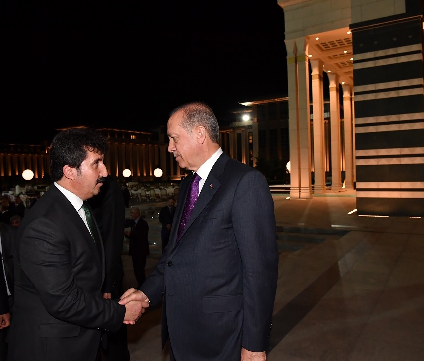 TYB Genel Başkanı Arıcan Cumhurbaşkanlığı iftarına katıldı