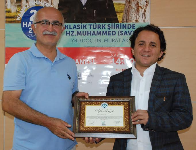 Konya Şubesinde "Klasik Türk Şiirinde Hz. Muhammed(Sav)" Konuşuldu