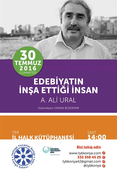 TYB Konya Şubesi'nde A. Ali Ural