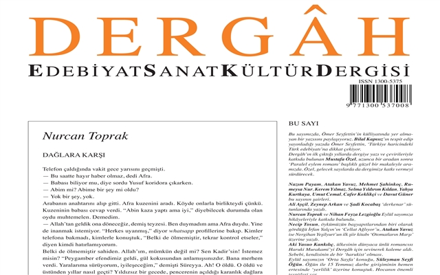 Dergâh’ın Eylül sayısı çıktı.