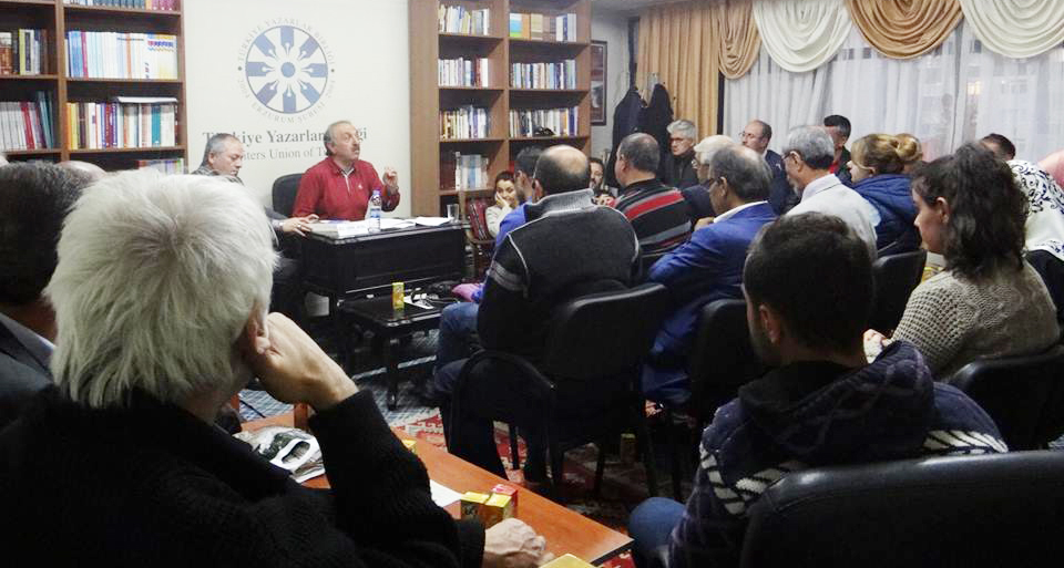 Erzurum Şubesi’nin 2016-2017 dönemi ilk konuğu Erdal Güzel oldu!