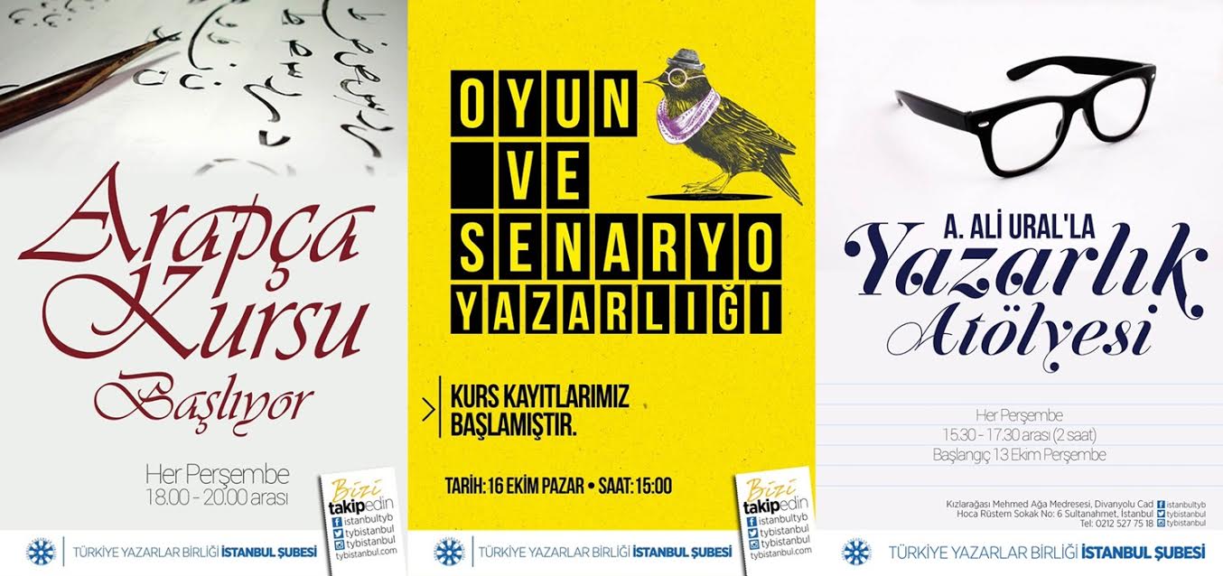 İstanbul Şubesi'nden Dört Dörtlük Kurslar