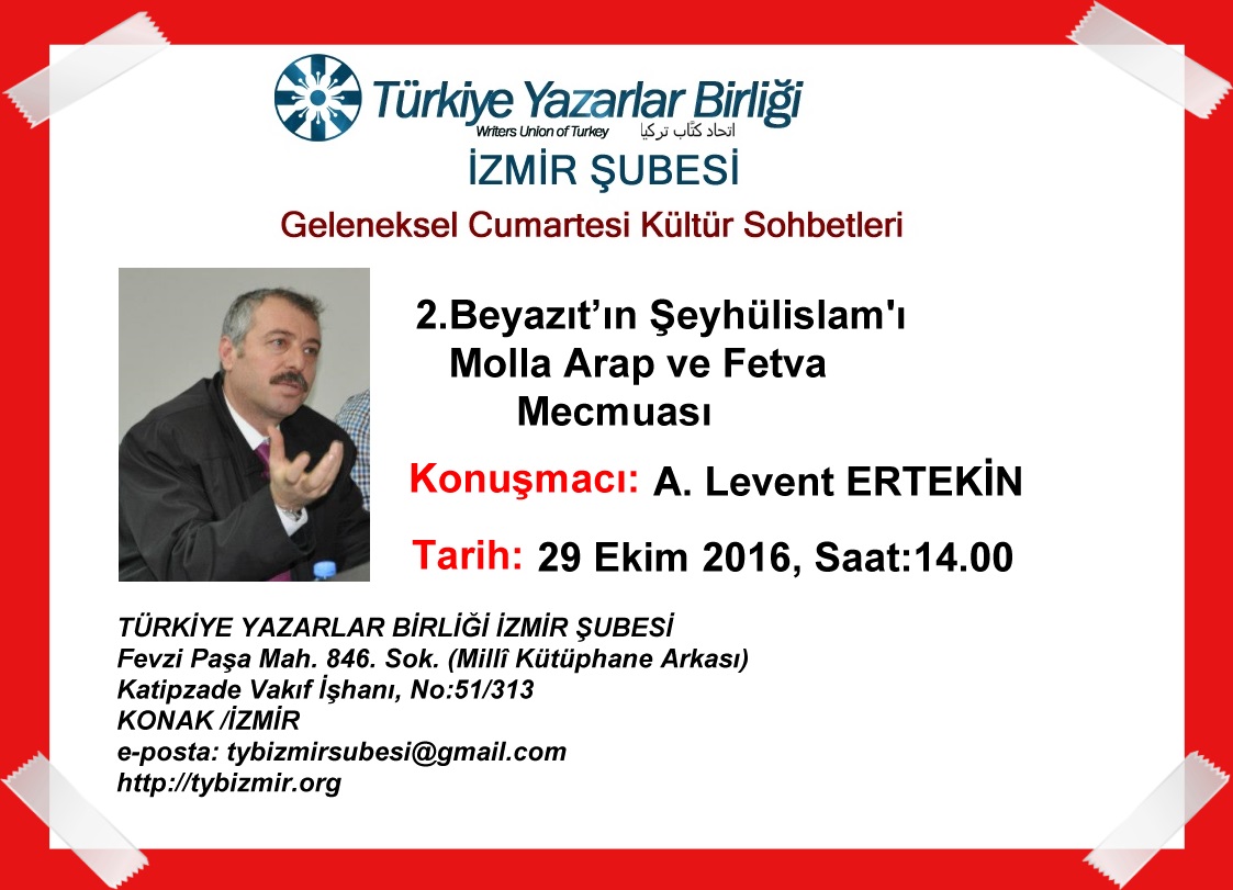 Beyazıt'ın Şeyhülislam'ı Molla Arap ve Fetva Mecmuası