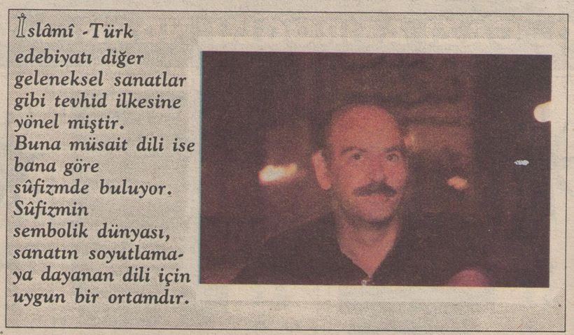 Yıl 1993: İslam Mecmuası Sordu, Mustafa Kutlu Cevapladı