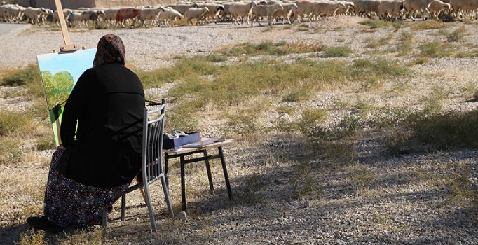 Köyde bir ressam hikayesi